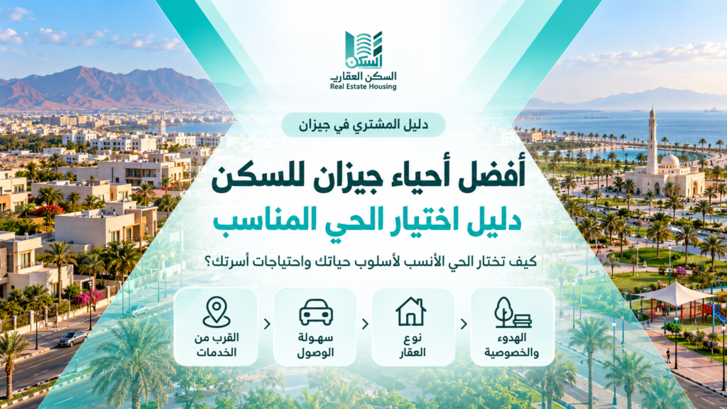 أفضل أحياء جيزان للسكن: دليل اختيار الحي المناسب